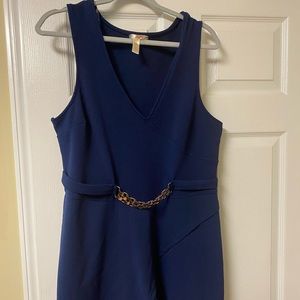 Navy blue romper